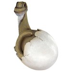 Design Toscano Baby Brachiosaurus Dino Egg Statue