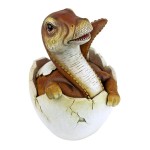 Design Toscano Baby Raptor Dino Egg Statue