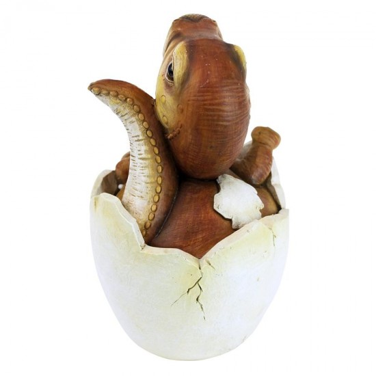 Design Toscano Baby Raptor Dino Egg Statue