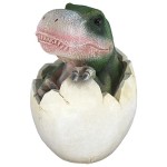 Design Toscano Baby Tyrannosaurus Rex Dino Egg Statue