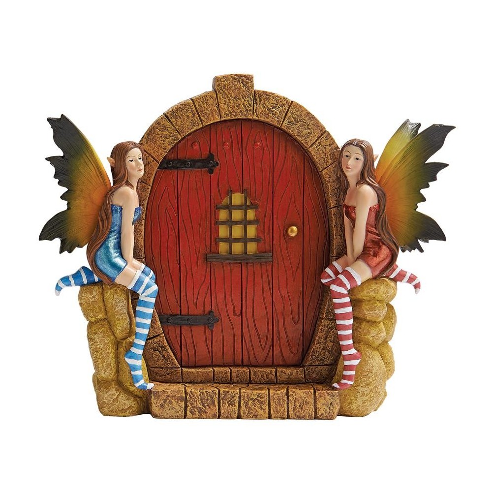 Design Toscano The Enchanted Portal Fairy Door Plaque