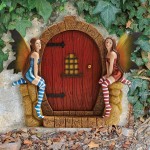 Design Toscano The Enchanted Portal Fairy Door Plaque