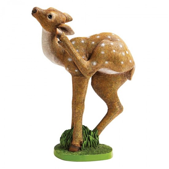 Design Toscano Out From The Thicket Baby Deer Statue