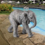 Design Toscano Eloise The Baby Calf Elephant Statue