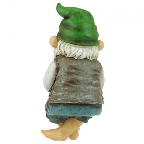 Design Toscano Ziggy The Fishing Gnome Sitter Statue