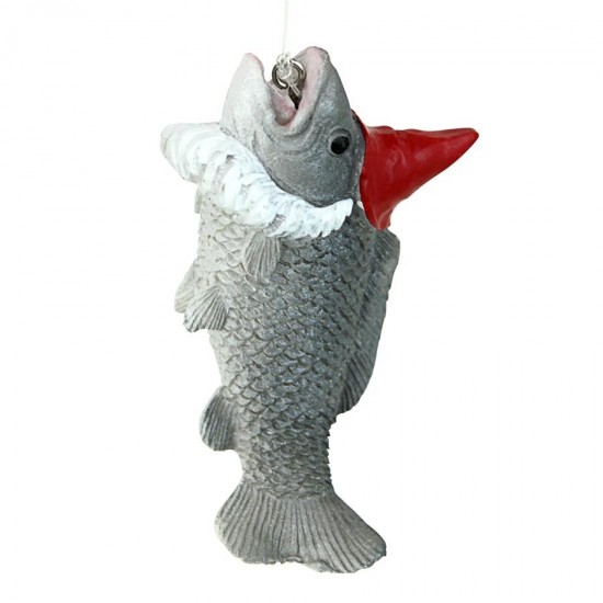 Design Toscano Ziggy The Fishing Gnome Sitter Statue