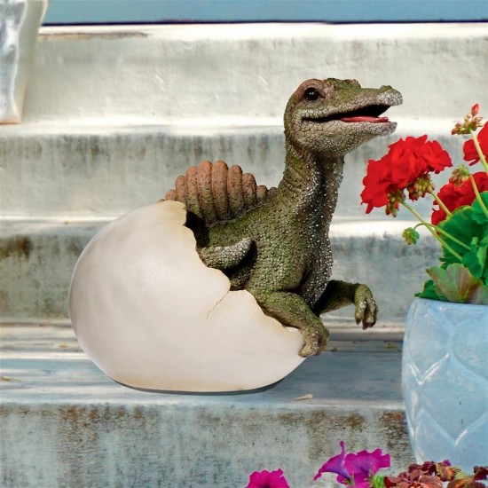 Design Toscano Spinosaurus Dinosaur Egg Statue