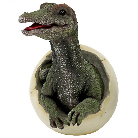 Design Toscano Spinosaurus Dinosaur Egg Statue