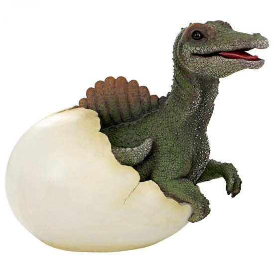 Design Toscano Spinosaurus Dinosaur Egg Statue