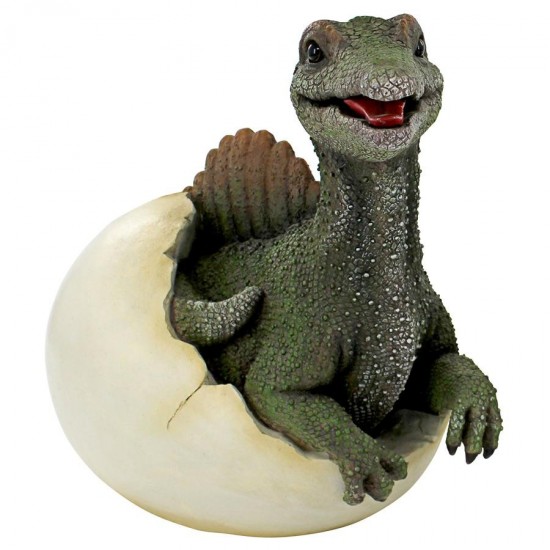 Design Toscano Spinosaurus Dinosaur Egg Statue