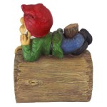 Design Toscano Stormie The Gnome Rain Gutter