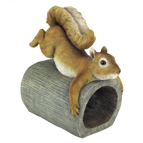 Design Toscano Crash The Squirrel Rain Gutter