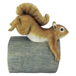 Design Toscano Crash The Squirrel Rain Gutter