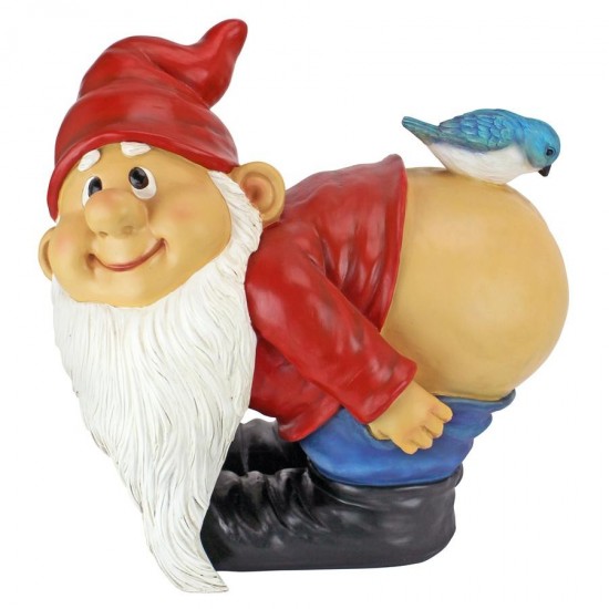 Design Toscano Large Loonie Moonie Gnome