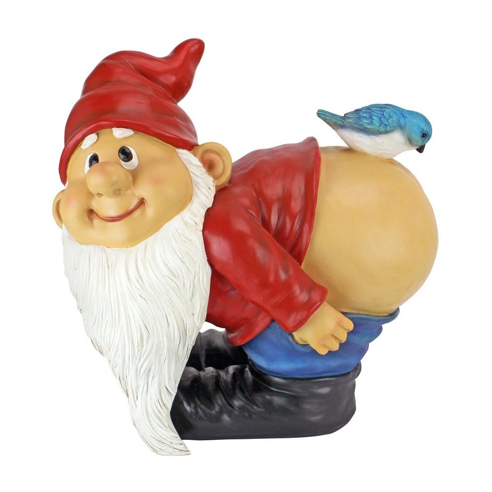 Design Toscano Large Loonie Moonie Gnome