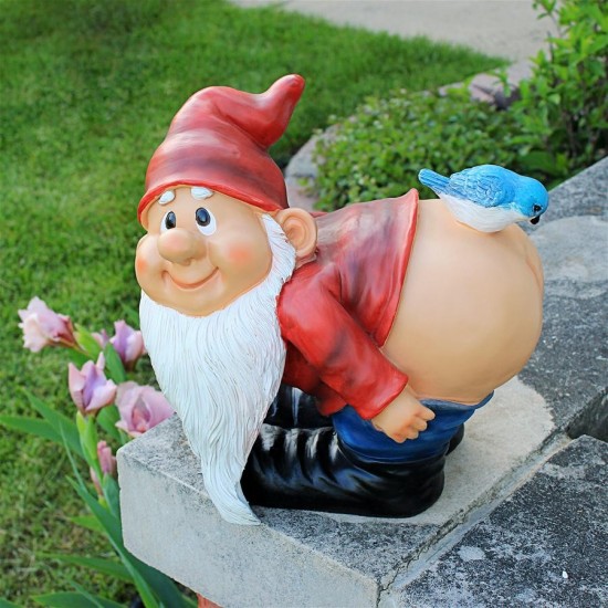 Design Toscano Large Loonie Moonie Gnome