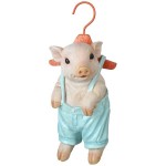 Design Toscano Hanger Hog Hanging Pig Statue