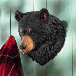 Design Toscano American Black Bear Sculptural Wall Trophy