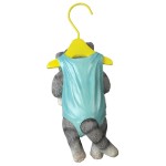 Design Toscano Grey Tabby Hanger Kitty Hanging Cat