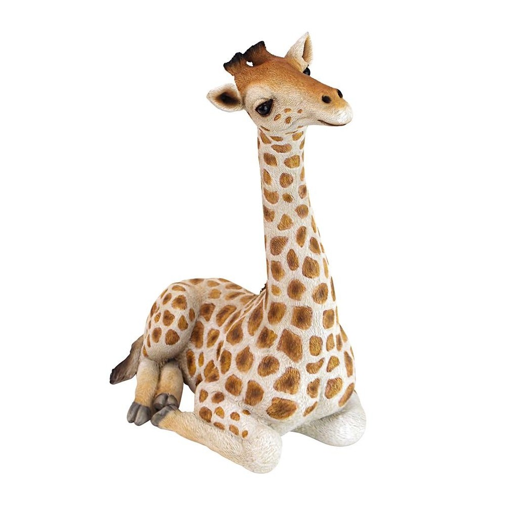 Design Toscano Zari The Resting Giraffe Statue Medium