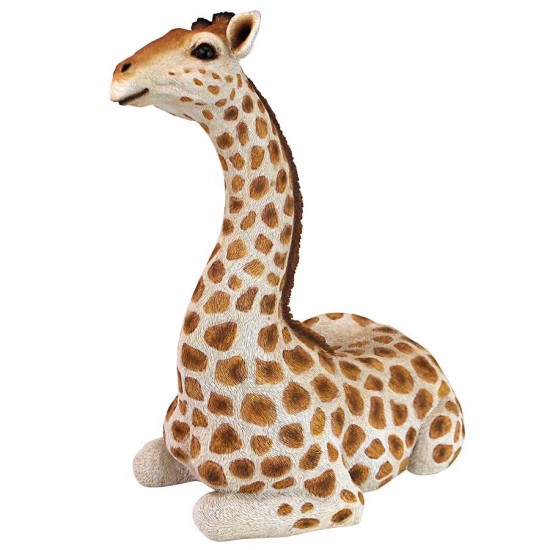 Design Toscano Zari The Resting Giraffe Statue Medium