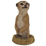 Design Toscano Meerkat Coming Out Of Ground Statue