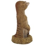 Design Toscano Meerkat Coming Out Of Ground Statue