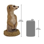 Design Toscano Meerkat Coming Out Of Ground Statue