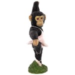 Design Toscano Chimp Doing Ballet In Pink Tutu