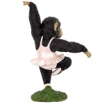 Design Toscano Chimp Doing Ballet In Pink Tutu