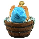 Design Toscano Trumpeting Bath Tub Gnome Statue