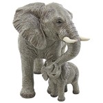 Design Toscano Mama And Baby Elephant Statue