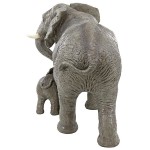 Design Toscano Mama And Baby Elephant Statue