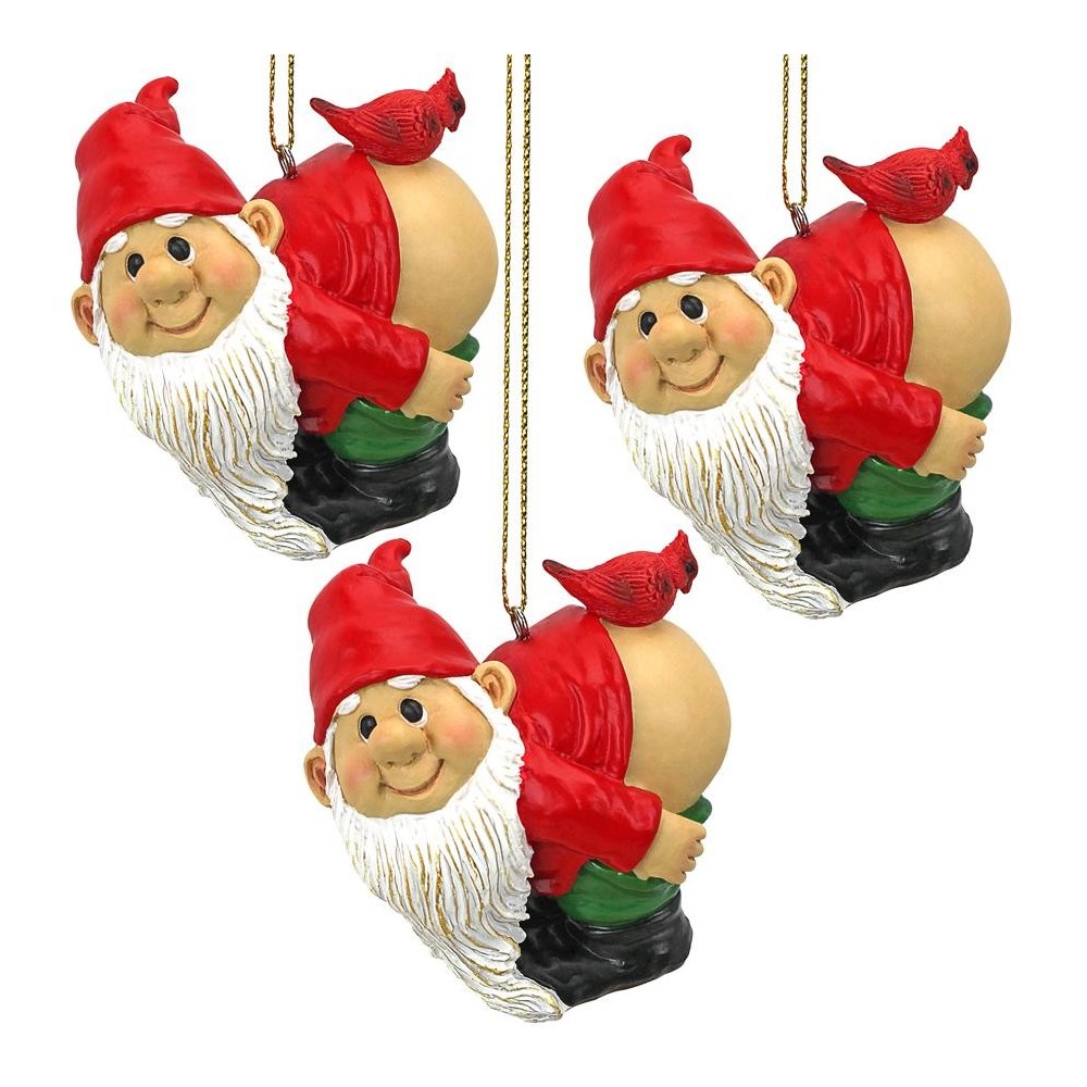 Design Toscano 3 Pak Loonie Moonie Ornament