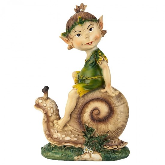 Design Toscano Pixie Pete Elfin Gnome Statue