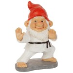 Design Toscano Karate Kobi Martial Arts Garden Gnome