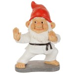Design Toscano Karate Kobi Martial Arts Garden Gnome