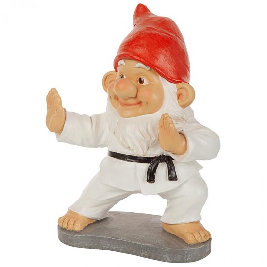Design Toscano Karate Kobi Martial Arts Garden Gnome