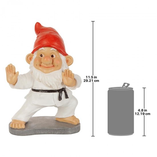 Design Toscano Karate Kobi Martial Arts Garden Gnome