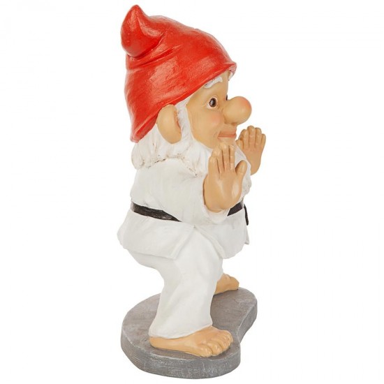 Design Toscano Karate Kobi Martial Arts Garden Gnome