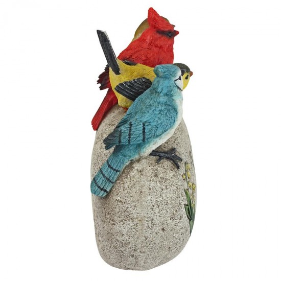 Design Toscano Birdy Welcome Garden Stone Statue Medium