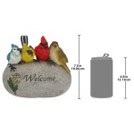 Design Toscano Birdy Welcome Garden Stone Statue Medium