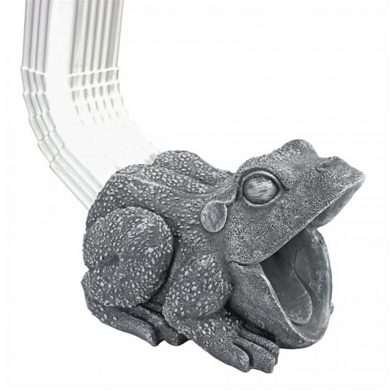 Design Toscano Frog Gutter Guardian Downspout Statue