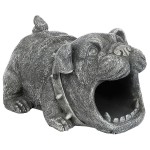 Design Toscano Butch The Bulldog Rain Gutter