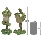 Design Toscano S/2 Boogie Down Dancing Frogs