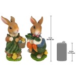 Design Toscano Set Of Bunny Hop Mother And Father