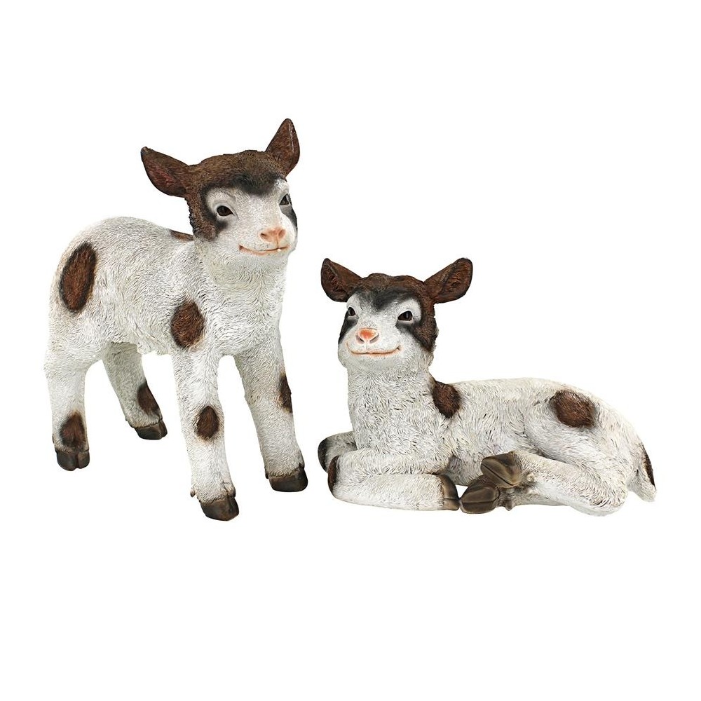 Design Toscano Set Of Romeo And Juliet Goat Statues Design Toscano Set Of Romeo And Juliet Goat Statues