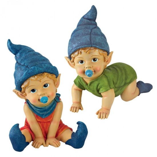 Design Toscano S/2 Baby Gnomes