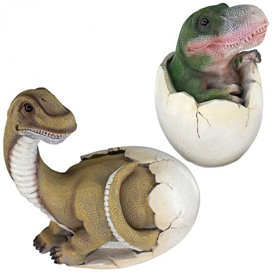 Design Toscano S/2 Baby Dinosaur Eggs