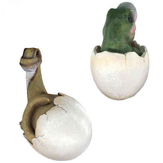 Design Toscano S/2 Baby Dinosaur Eggs